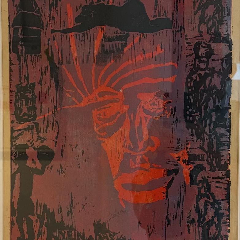 Borchgrevink Hansen, Johannes, 2007, tresnitt Ansikt/hode